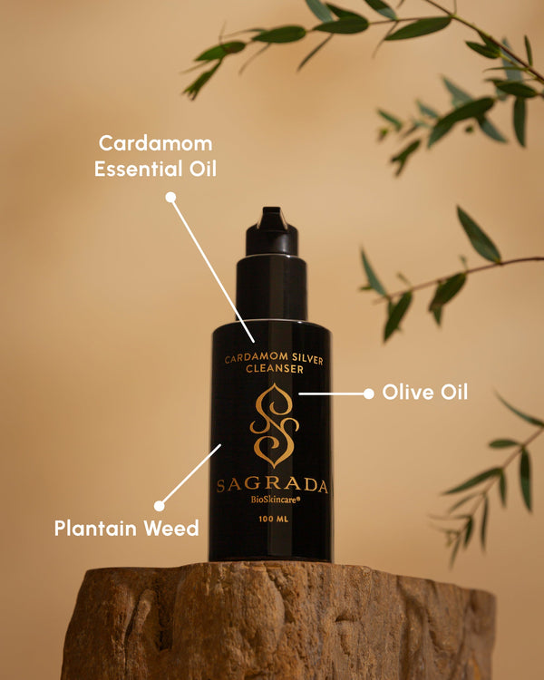 Lily Lolo Sagrada BioSkincare Cardamom Silver Cleanser