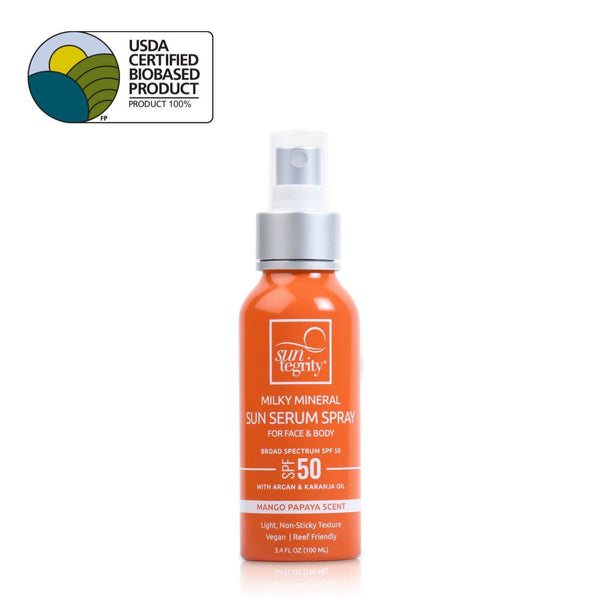 Lily Lolo Suntegrity Milky Mineral Sun Serum Spray Broad Spectrum SPF 50
