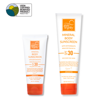 Lily Lolo Suntegrity UNSCENTED Mineral Body Sunscreen Broad Spectrum SPF 30