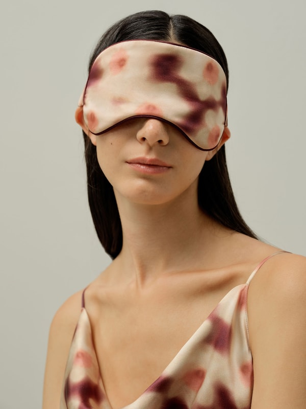 Lilysilk Daffodil Sleep Mask - Made With Liberty Fabric