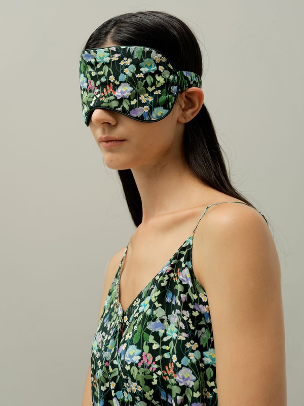 Lilysilk Fairytale Forest Eye Mask - Made With Liberty Fabric
