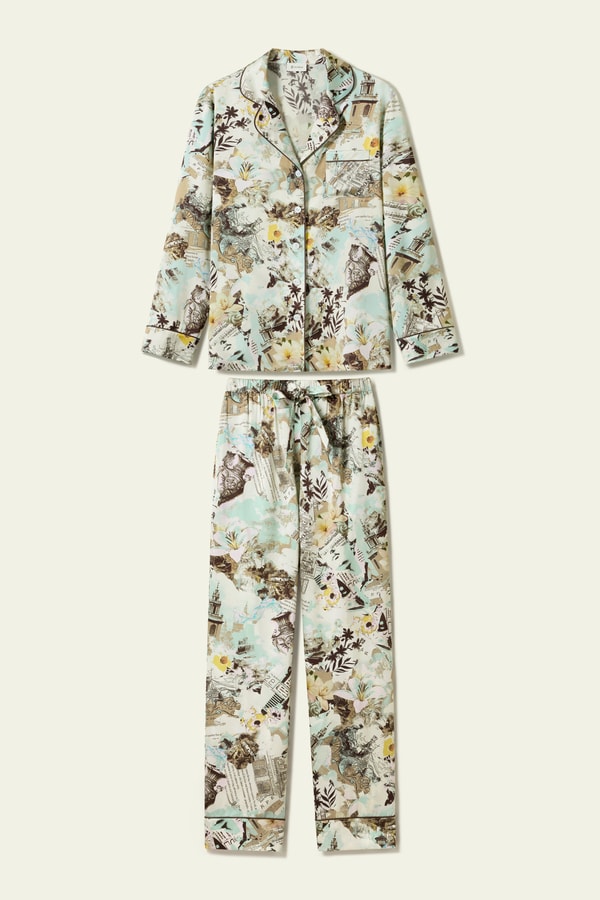 Lilysilk Aquarius Zodiac Classic Silk Pajama Set