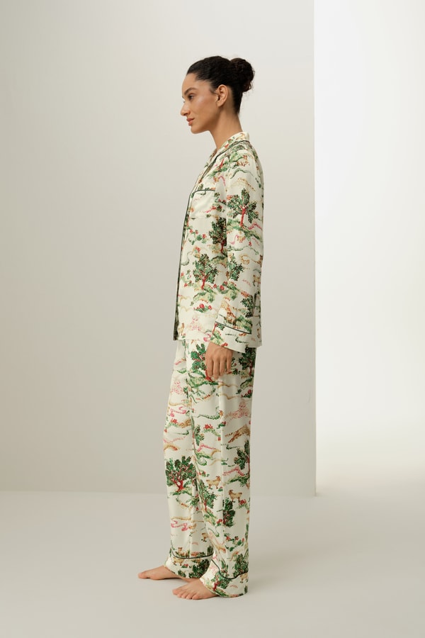 Lilysilk Aries Zodiac Classic Silk Pajama Set