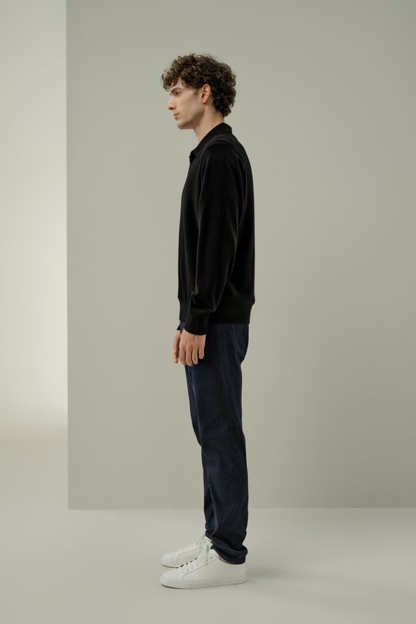 Lilysilk Baby Cashmere Tailored Knit Sweater