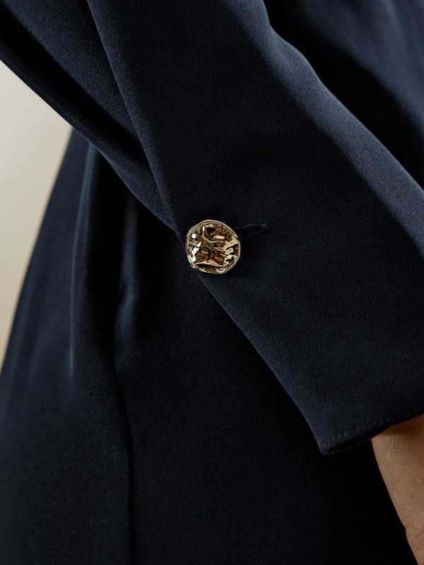 Lilysilk Boatneck Midi Dress With Belt