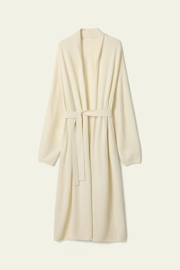 Lilysilk Calf-length Cashmere Cardigan