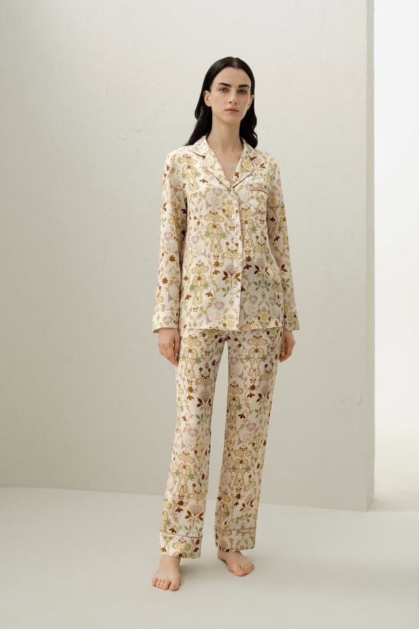 lilysilk Capricorn Zodiac Classic Silk Pajama Set