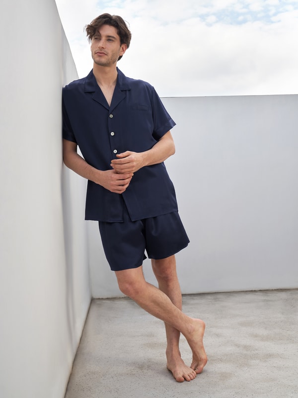 lilysilk Classic Short Silk Pajamas Set