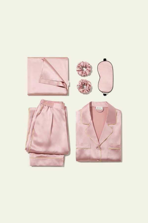 lilysilk Cozy Nighttime Bliss Set