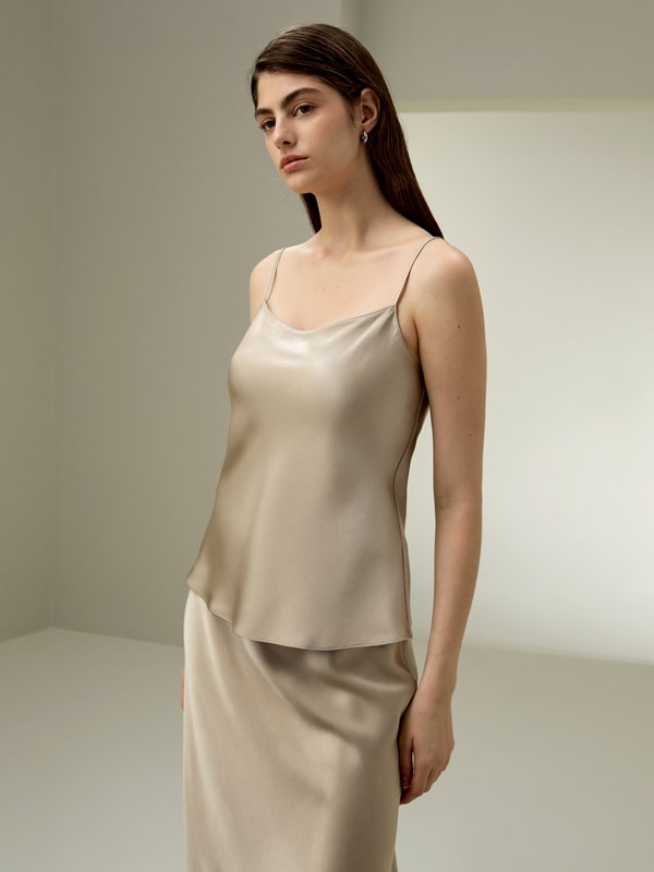 Lilysilk Double-Faced Silk Charmeuse Camisole