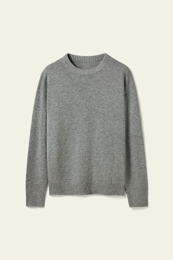 Lilysilk Durable Wool Cashmere Crew Neck Sweater