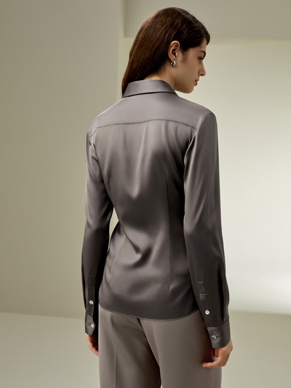 Lilysilk Elegant Silhouette Silk Shirt