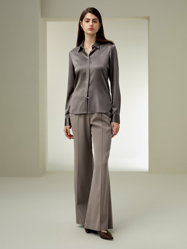 Lilysilk Elegant Silhouette Silk Shirt