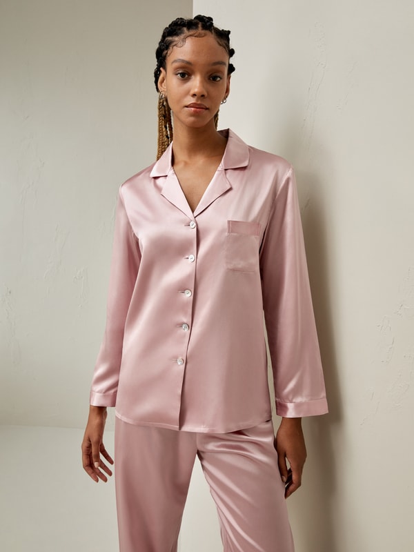 Lilysilk Full Length Silk Women Pajamas Set