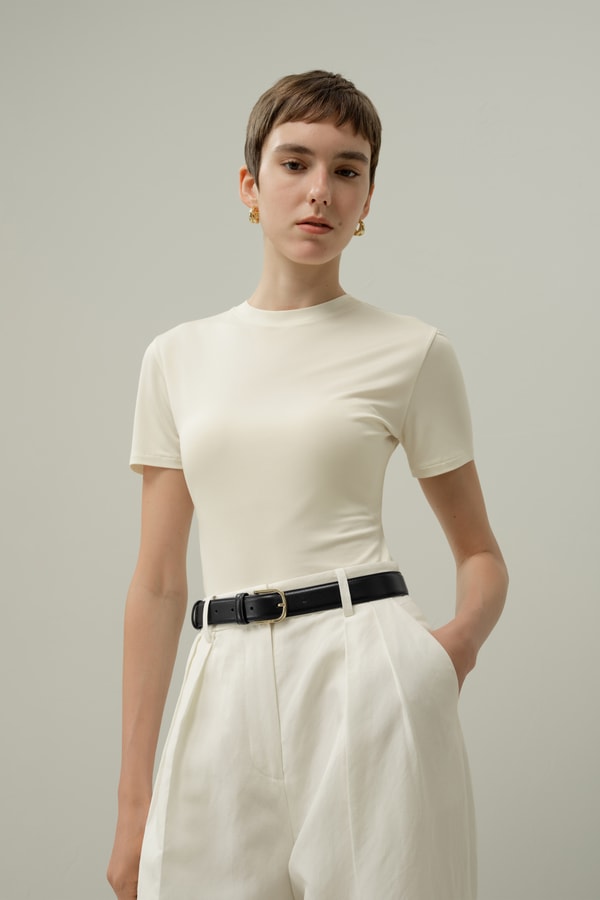 Lilysilk Gold Buckle Leather Belt