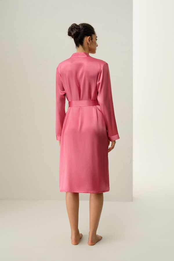 Lilysilk Hope's Comfort Mid Silk Robe
