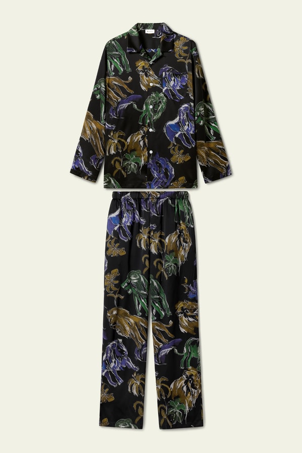 Lilysilk Leo Zodiac Men’s Silk Pajama Set