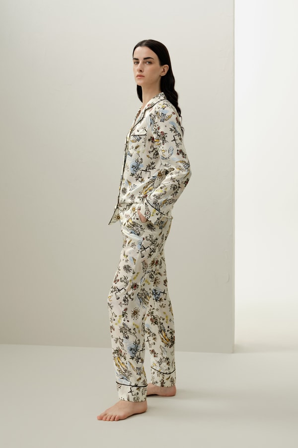 Lilysilk Libra Zodiac Classic Silk Pajama Set