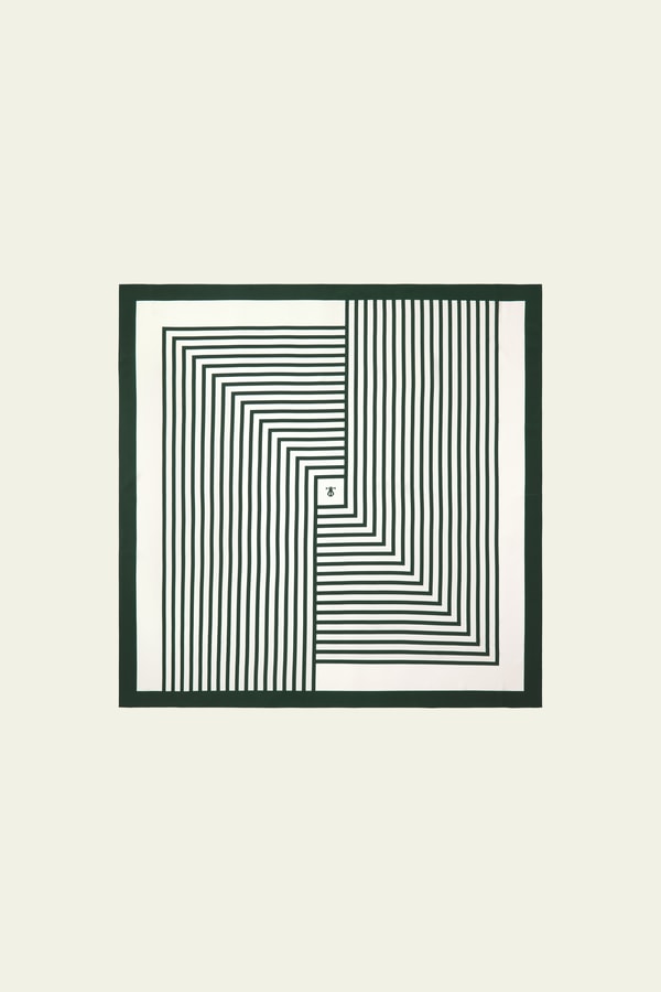 lilysilk Mid-Century Pattern Silk Scarf