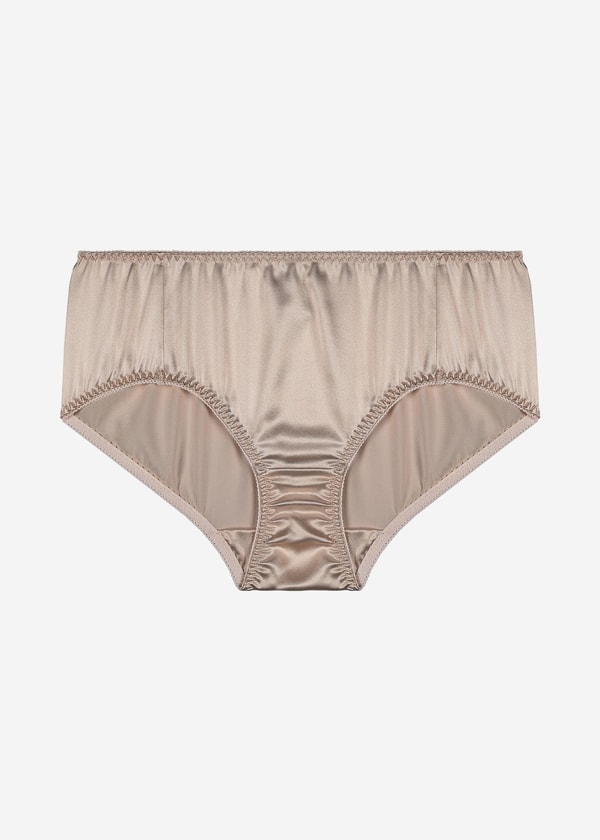 Lilysilk Mid-Waist Silk Bikini Underwear