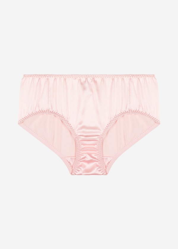 Lilysilk Mid-Waist Silk Bikini Underwear