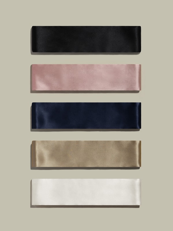 lilysilk Multi-Use Pure Color Silk Headband