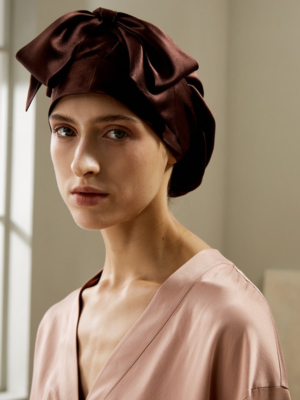 lilysilk Multi-Use Silk Tie Bonnet