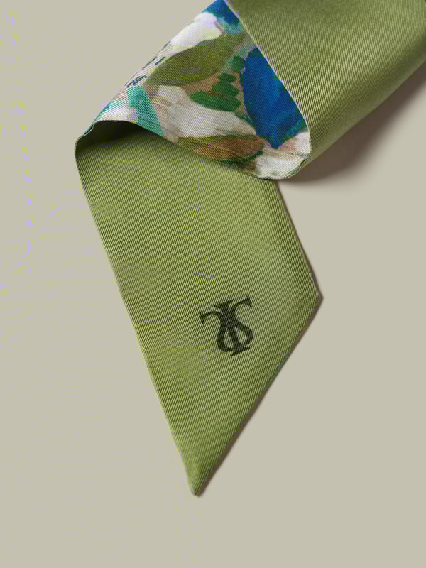 Lilysilk Praslin Painting Silk Scarf