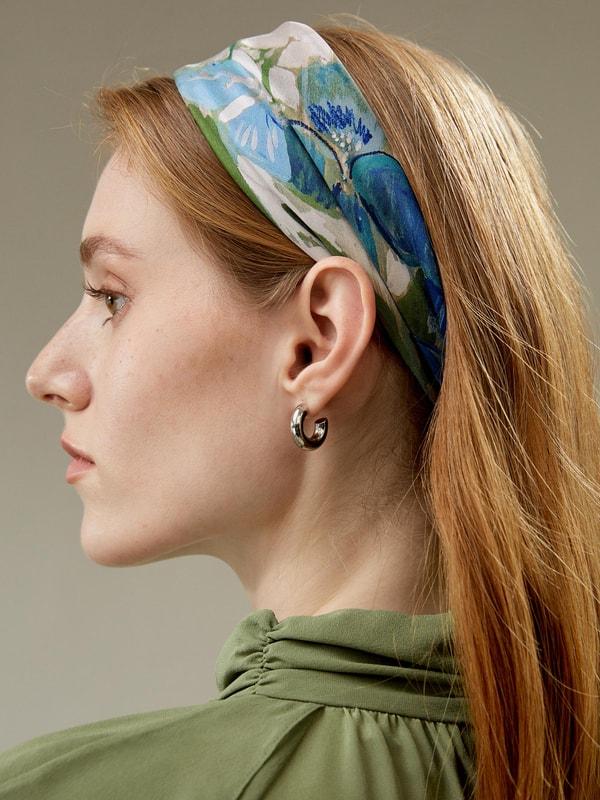 Lilysilk Praslin Silk Square Scarf