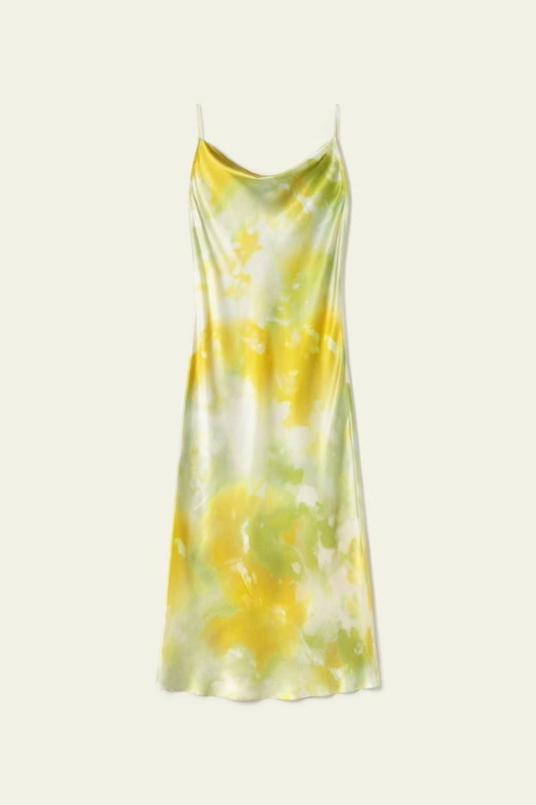 Lilysilk Print Silk Cami Dress