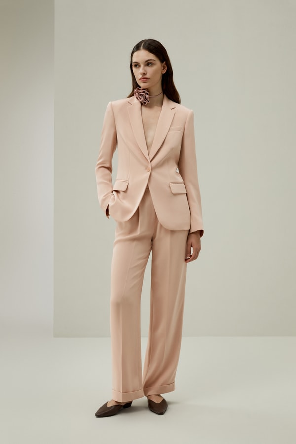 Lilysilk Rosette Silk Collar Necklace