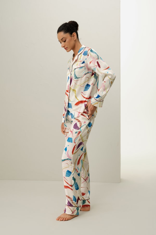 Lilysilk Sagittarius Zodiac Silk Pajama Set