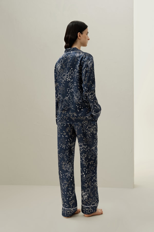 Lilysilk Scorpio Zodiac Classic Silk Pajama Set