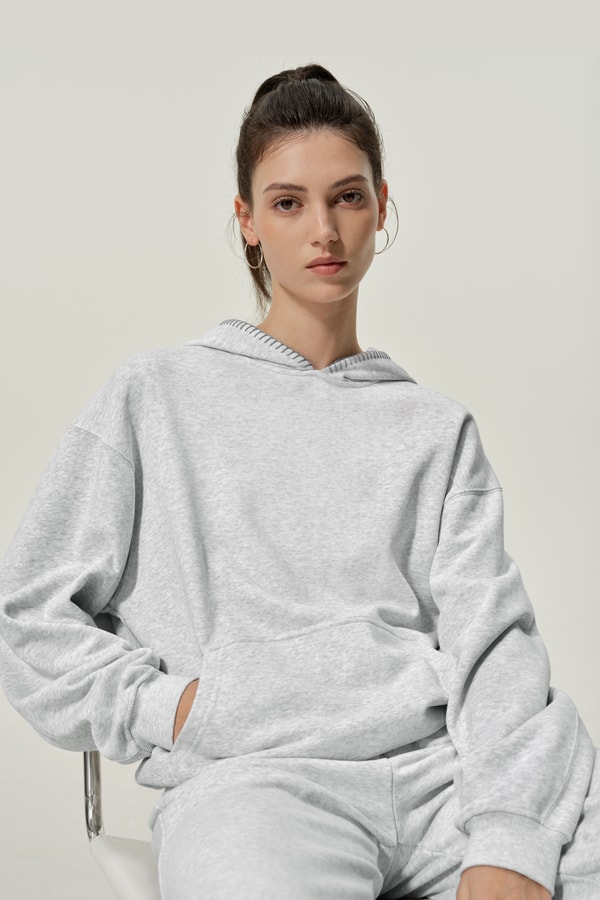 lilysilk Seamflow Douceur Hoodie