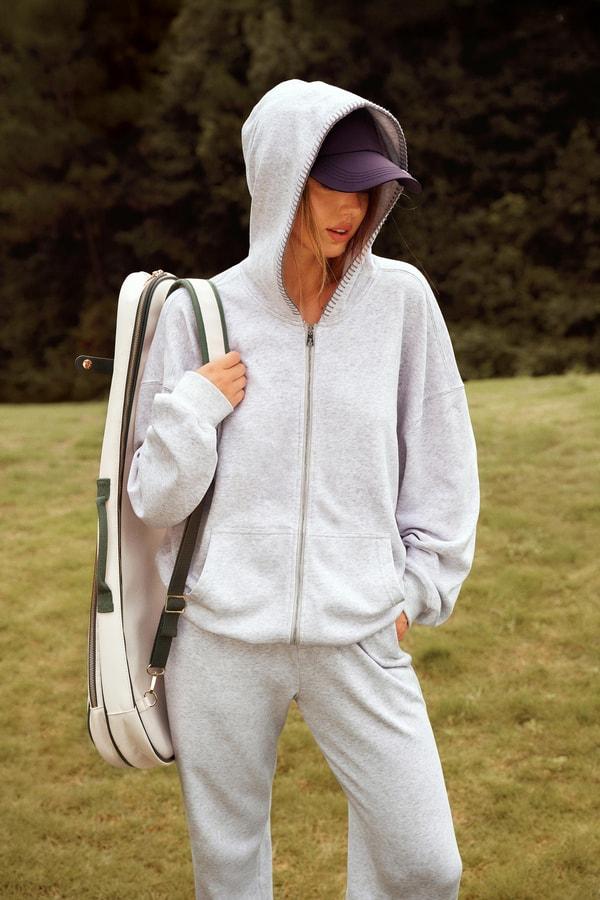 lilysilk Seamflow Verge Hoodie