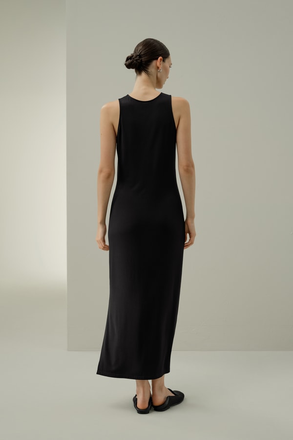 Lilysilk Silk Breeze Jersey Bodycon Maxi Dress