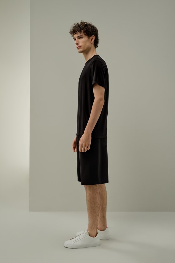 Lilysilk Silk Breeze Jersey Men's T-shirt