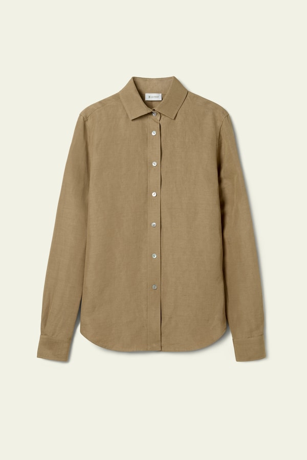 Lilysilk Silk-Linen Blend Shirt