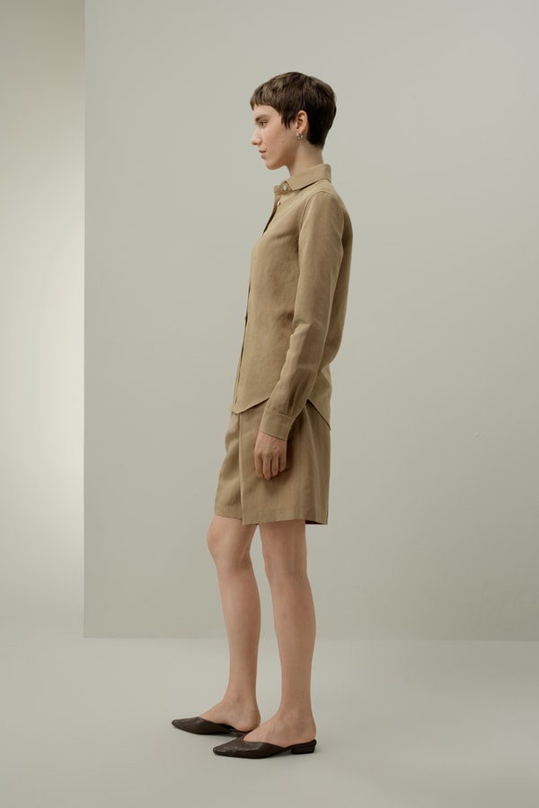 Lilysilk Silk-Linen Blend Shirt