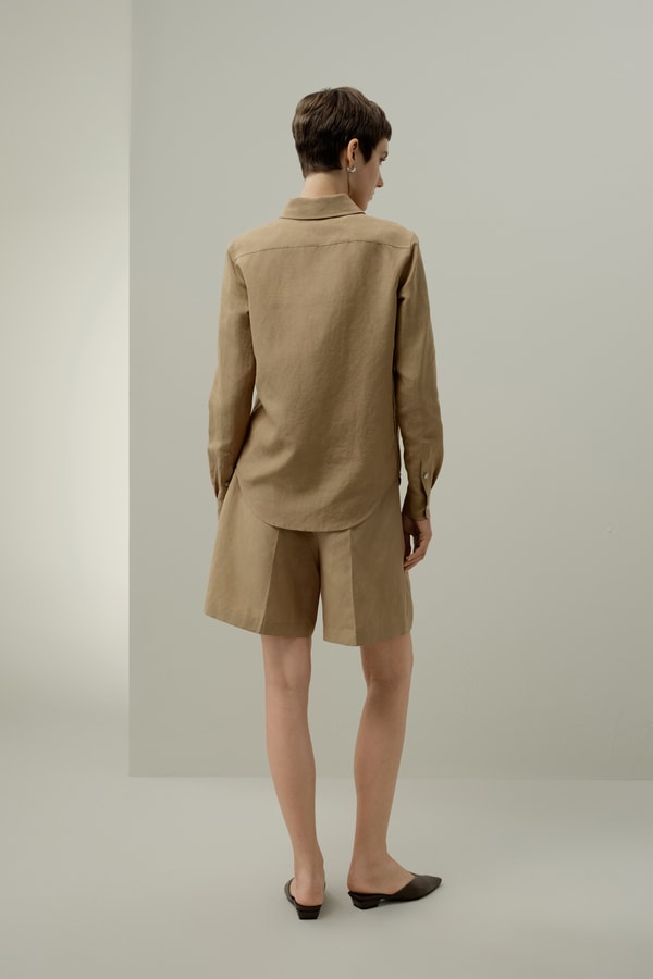 Lilysilk Silk-Linen Blend Shirt