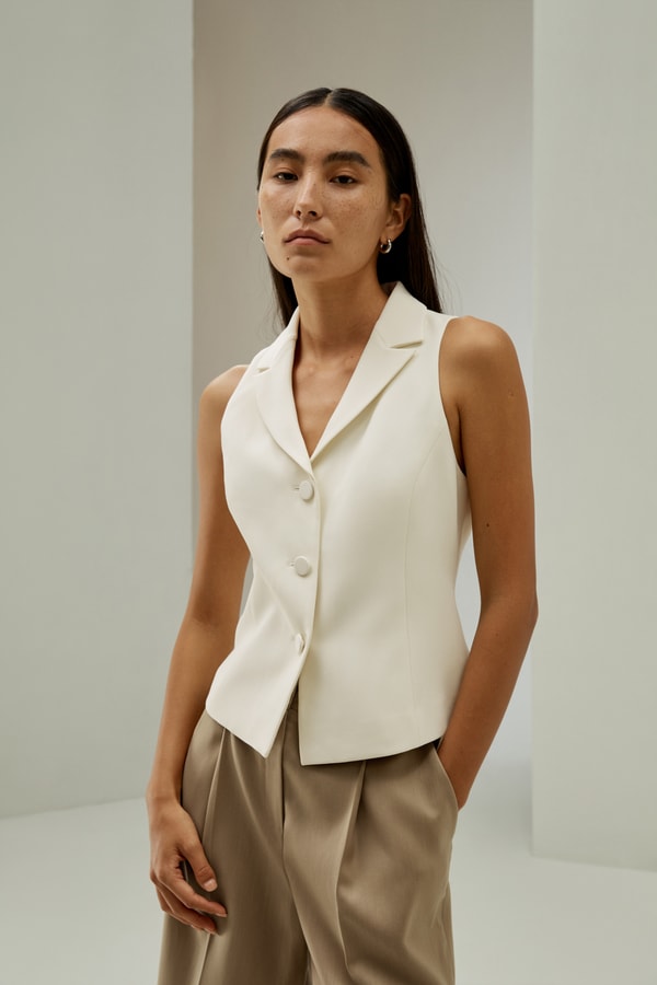 Lilysilk Silk Suit Vest