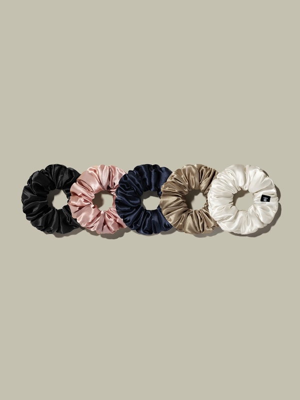 lilysilk Soft Silk Medium Scrunchie