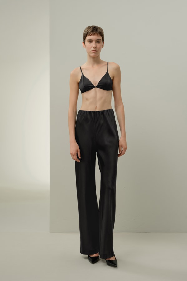 lilysilk Stretch Silk Triangle Bra