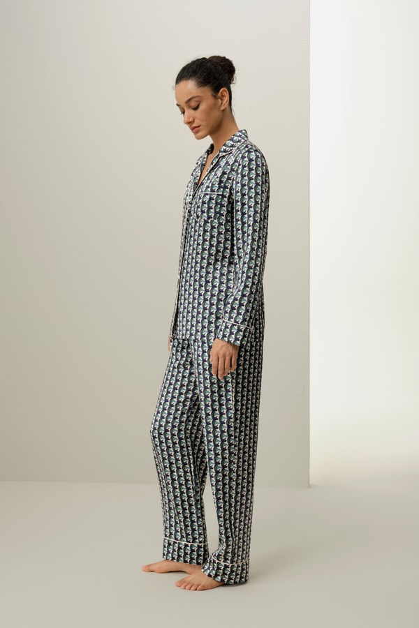 Lilysilk Taurus Zodiac Classic Silk Pajama Set