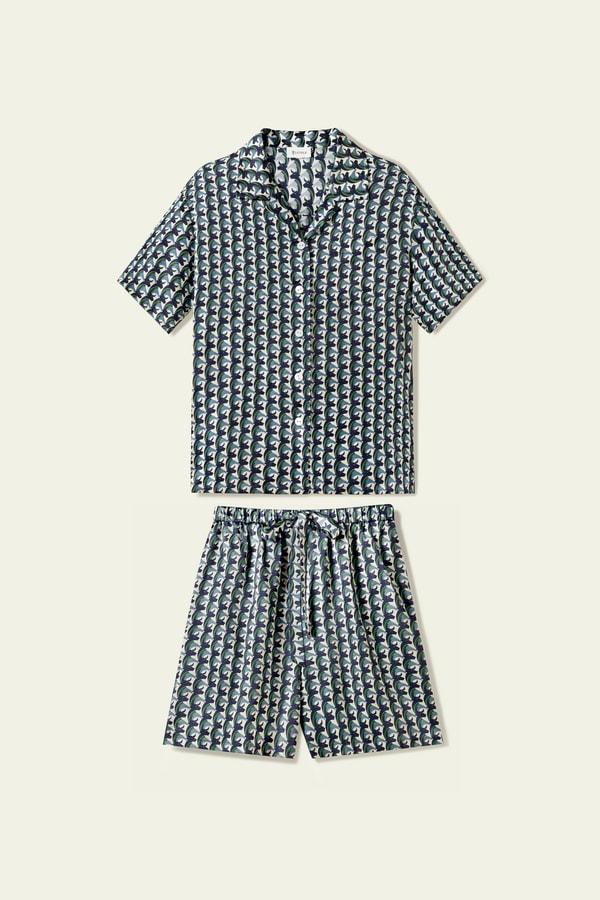 Lilysilk Taurus Zodiac Silk Pajama Short Set