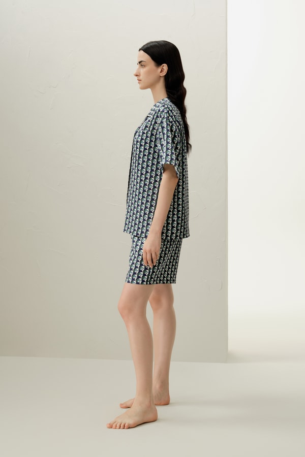 Lilysilk Taurus Zodiac Silk Pajama Short Set