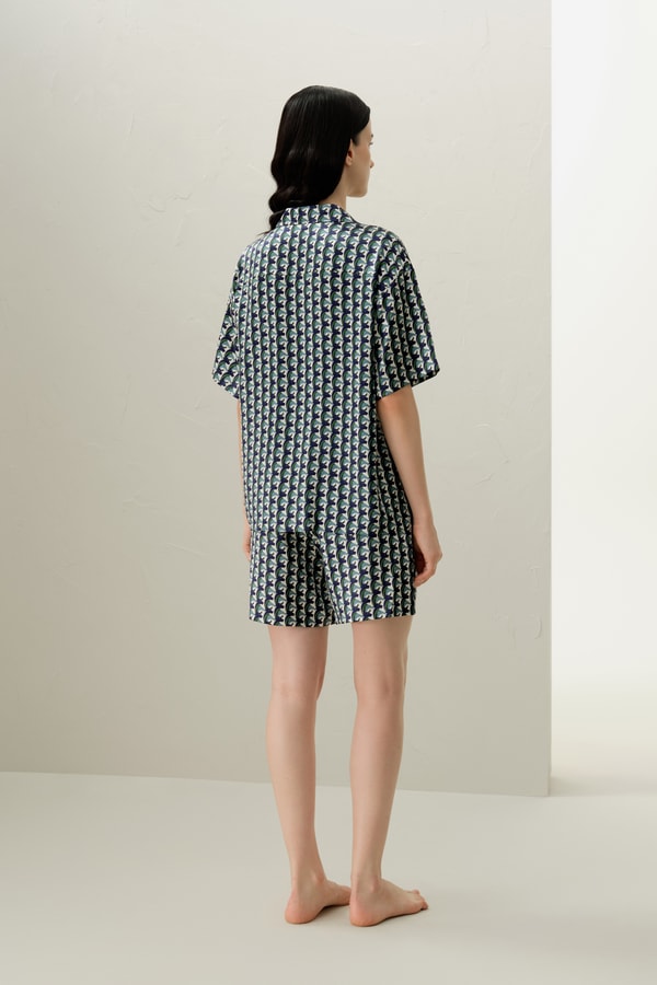 Lilysilk Taurus Zodiac Silk Pajama Short Set
