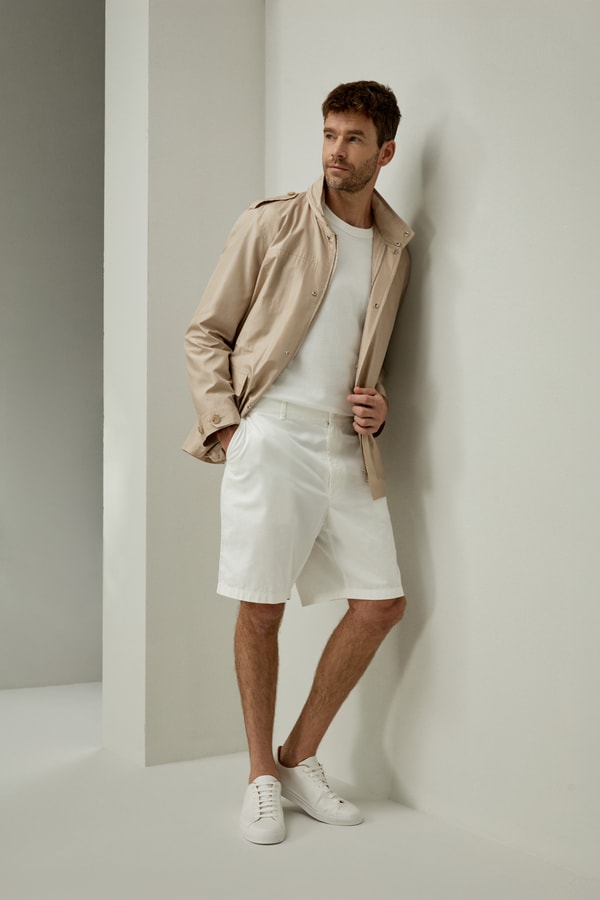 lilysilk Water-Resistant Modern Utility Men Jacket