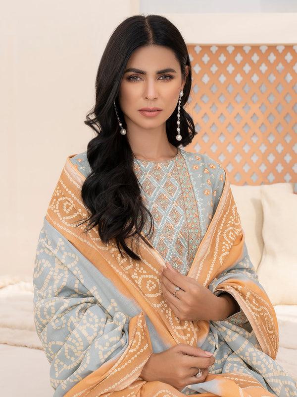 Limelight 2 Piece Khaddar Suit-Embroidered (Unstitched)