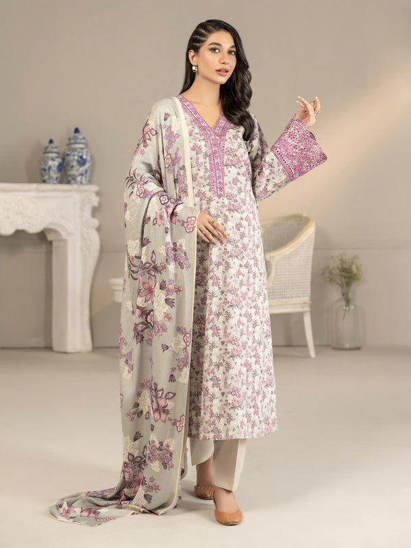 limelight 2 Piece Khaddar Suit-Embroidered(Unstitched)